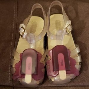 Mini Melissa sz9 popsicle shoes